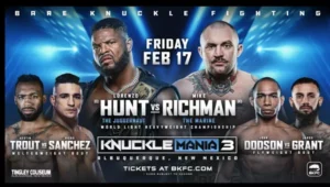 BKFC Knucklemania 3: Hunt vs. Richman 2023