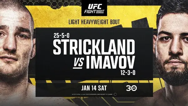 UFC Fight Night: Strickland vs. Imavov